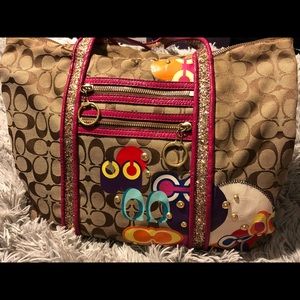 Poppy collection coach purse